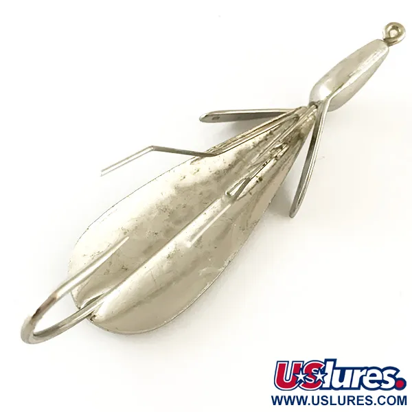 Vintage   Weedless Panther Martin Weed Wing, 2/5oz Nickel fishing spoon #6303