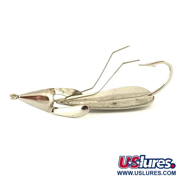 Vintage   Weedless Panther Martin Weed Wing, 2/5oz Nickel fishing spoon #6303