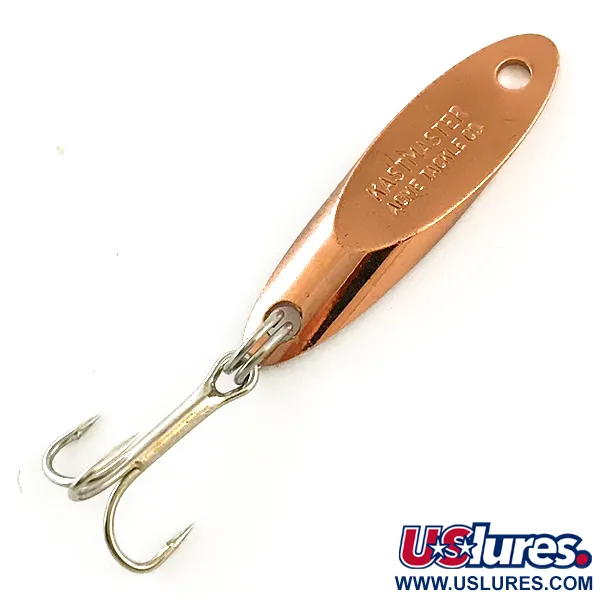 Vintage  Acme Kastmaster , 3/32oz Copper fishing spoon #6311