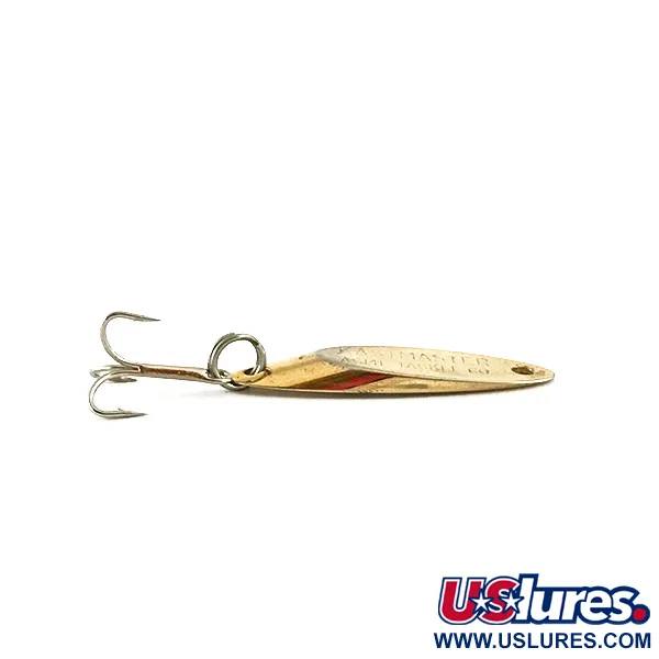 Vintage  Acme Kastmaster , 1/8oz Gold fishing spoon #6312