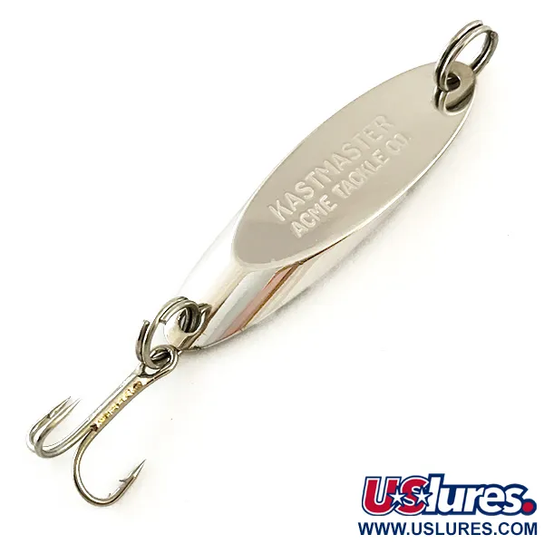 Vintage  Acme Kastmaster , 1/4oz Nickel fishing spoon #6316