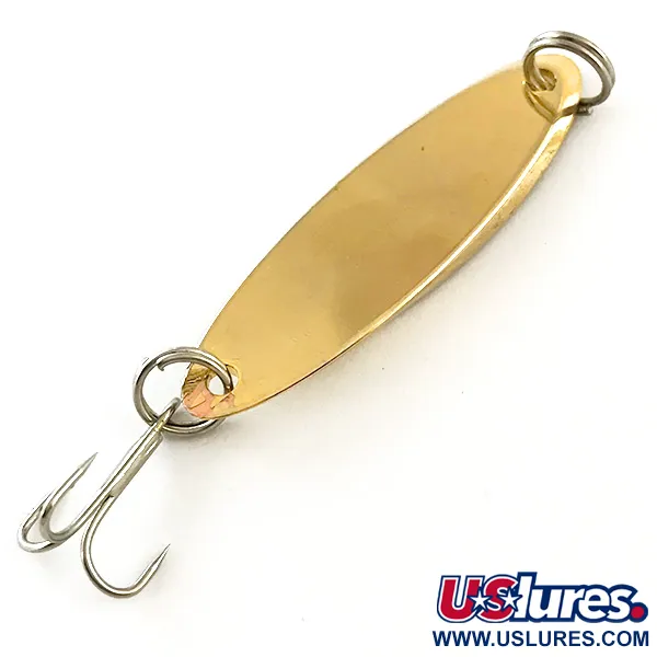 Vintage  Acme Kastmaster , 1/4oz Gold fishing spoon #6317