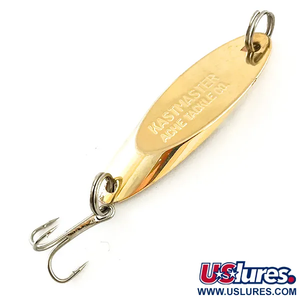 Vintage  Acme Kastmaster , 1/4oz Gold fishing spoon #6317