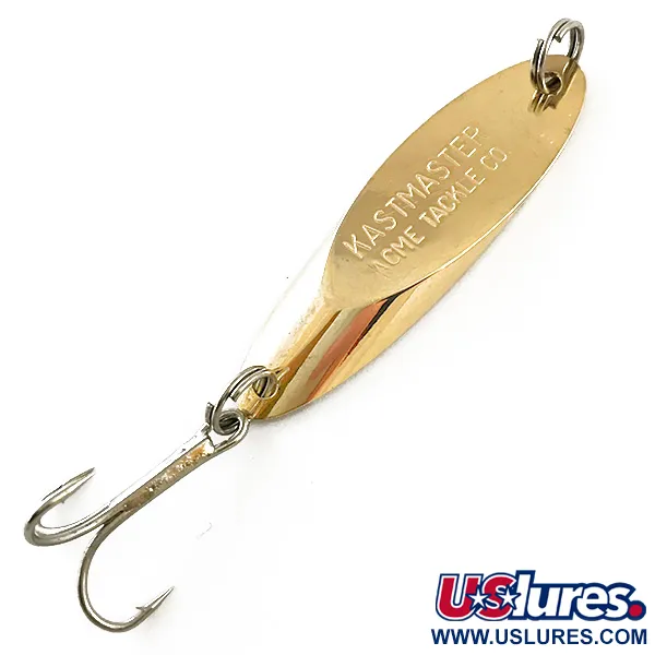 Vintage  Acme Kastmaster , 3/8oz Gold fishing spoon #6319