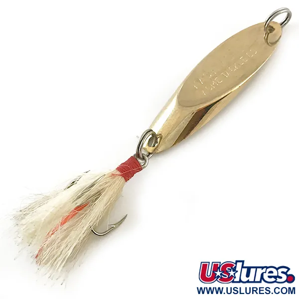 Vintage  Acme Kastmaster , 3/8oz Gold fishing spoon #6321