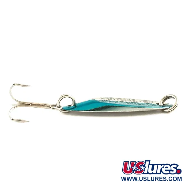 Vintage  Acme Kastmaster , 1/8oz Nickel / Blue fishing spoon #6342