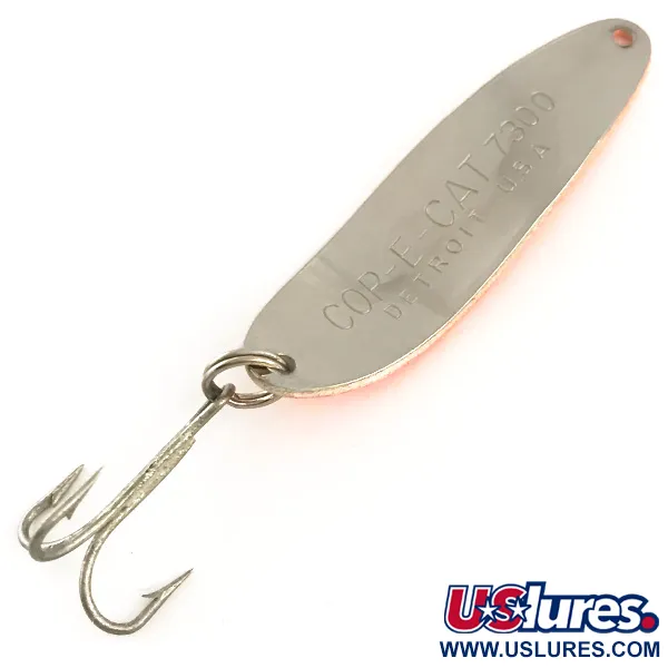 Vintage  Eppinger Dardevle Cop-E-Cat 7300 Glow, 1/3oz  fishing spoon #6376