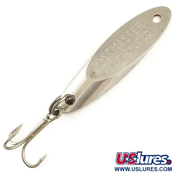 Vintage  Acme Kastmaster , 1/8oz Nickel fishing spoon #6384