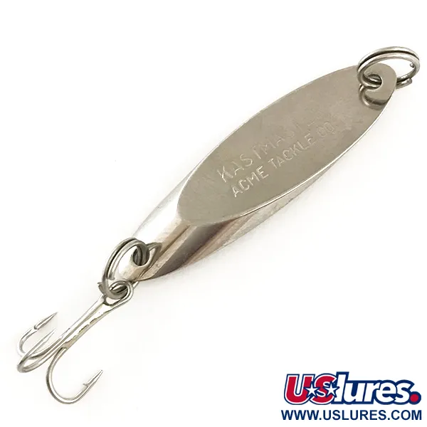 Vintage  Acme Kastmaster , 1/4oz Nickel fishing spoon #6387