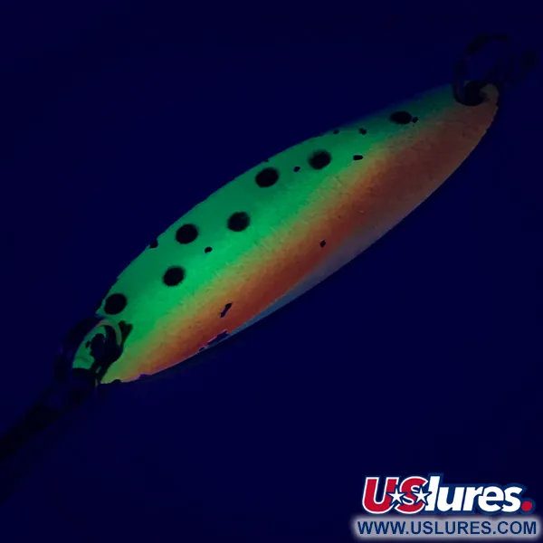 Vintage  Acme Kastmaster , 3/8oz Fire Tiger fishing spoon #6394