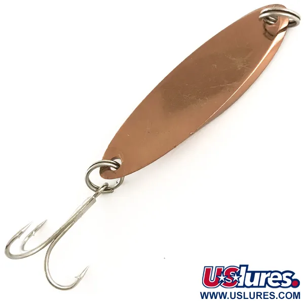 Vintage  Acme Kastmaster, 3/8oz Copper fishing spoon #6395