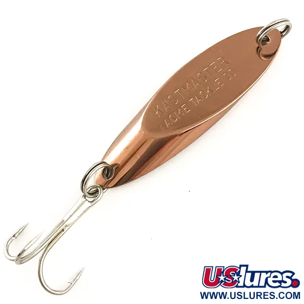 Vintage  Acme Kastmaster, 3/8oz Copper fishing spoon #6395
