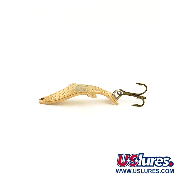 Vintage  Acme Phoebe, 3/32oz Gold fishing spoon #6426