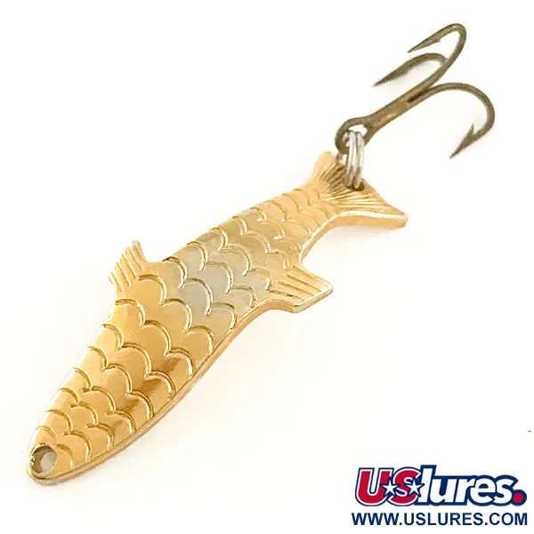 Vintage  Acme Phoebe, 3/32oz Gold fishing spoon #6426