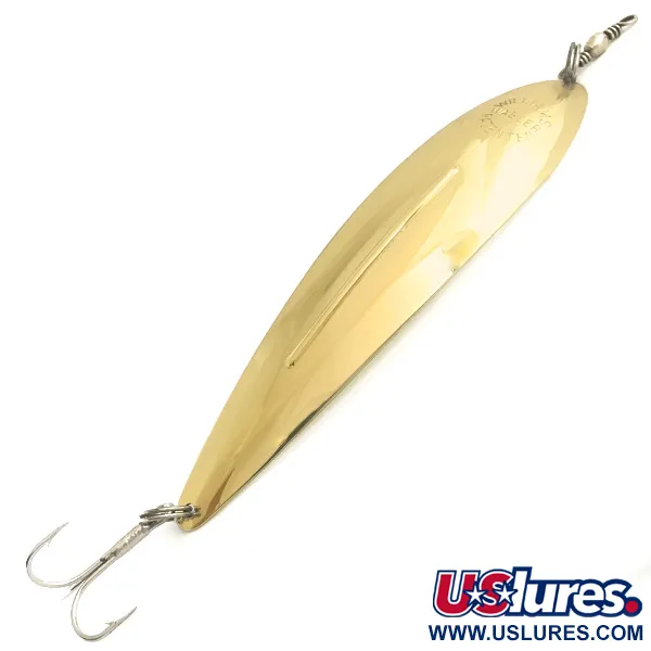 Vintage   Williams Whitefish C90, 1 1/4oz Gold fishing spoon #6434