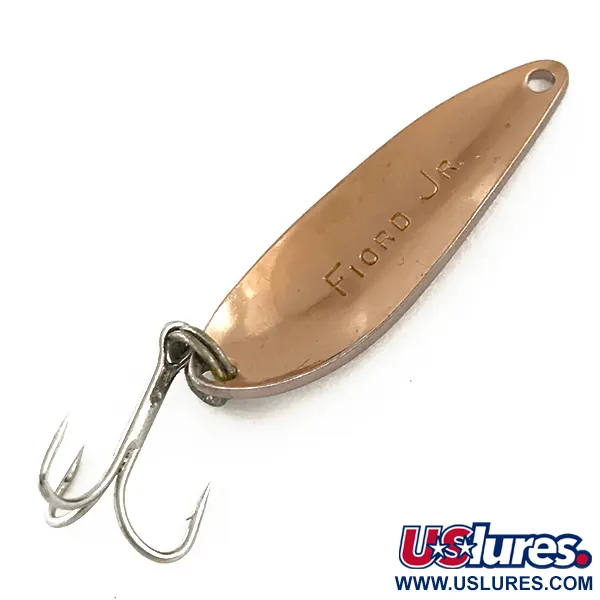 Vintage  Acme Fiord Spoon Jr , 1/8oz Copper fishing spoon #6438