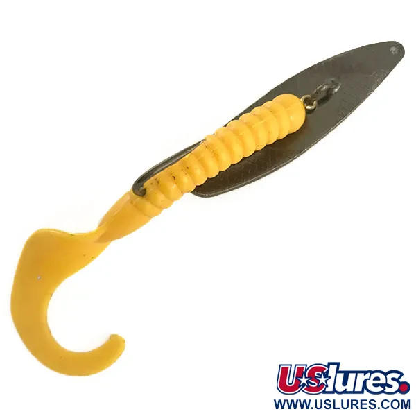   Mepps Timber Doodle 0, 1/4oz Black / Yellow fishing spoon #6442