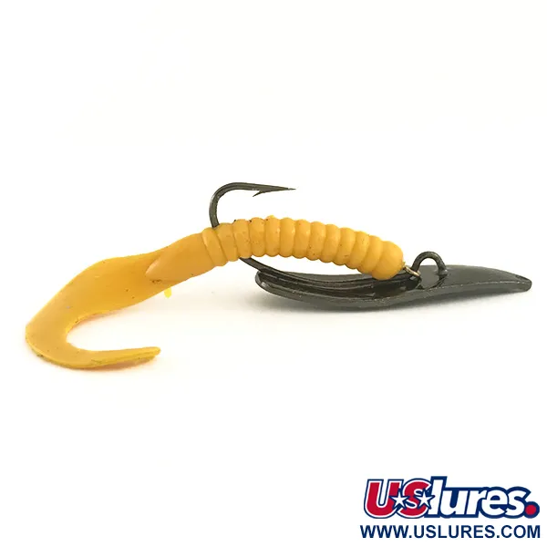   Mepps Timber Doodle 0, 1/4oz Black / Yellow fishing spoon #6442