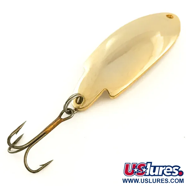 Vintage   Acme Thunderbolt, 1/4oz Gold fishing spoon #6445