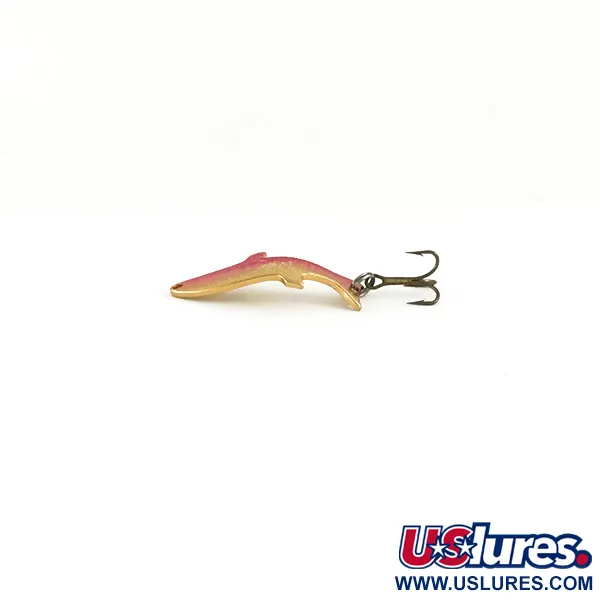 Vintage  Acme Phoebe, 3/32oz Gold / Red fishing spoon #6496