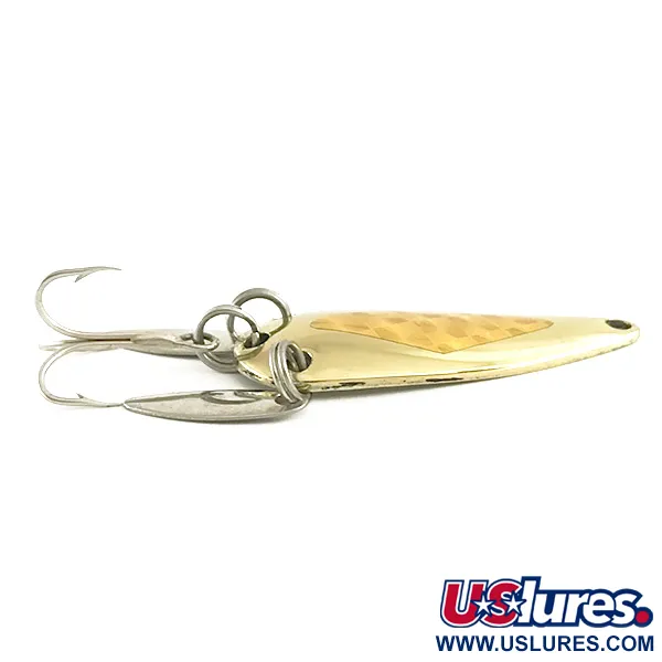 Vintage   Marathon (with sonic blades), 1/4oz Gold fishing spoon #6500