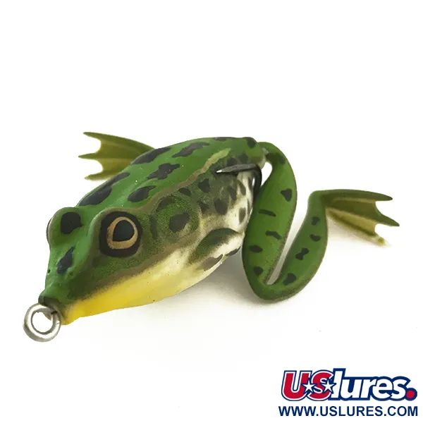 Vintage  Lunkerhunt LH Weedless LunkerHunt Lunker Frog​, 1/2oz Frog fishing #6549