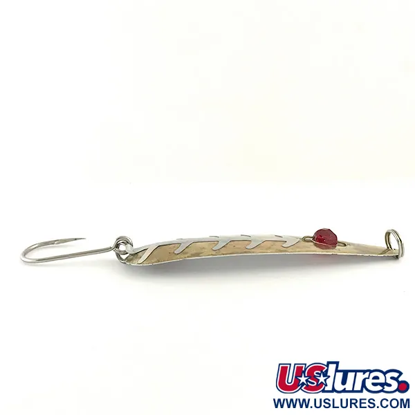Vintage  Eppinger Red Eye Evil Eye, 1/3oz Gold / Red / White fishing spoon #6552