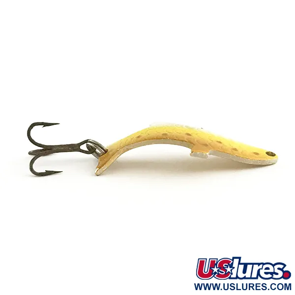 Vintage  Acme Phoebe, 3/32oz Brown Trout / Gold fishing spoon #6559