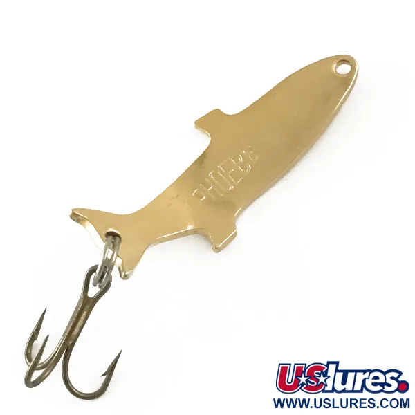 Vintage  Acme Phoebe, 3/32oz Gold fishing spoon #6560