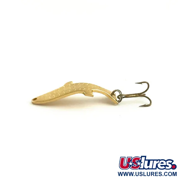 Vintage  Acme Phoebe, 3/32oz Gold fishing spoon #6560