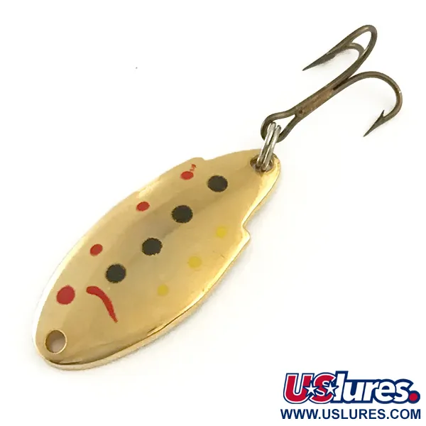 Vintage   Acme Thunderbolt, 1/8oz Golden Trout fishing spoon #6564