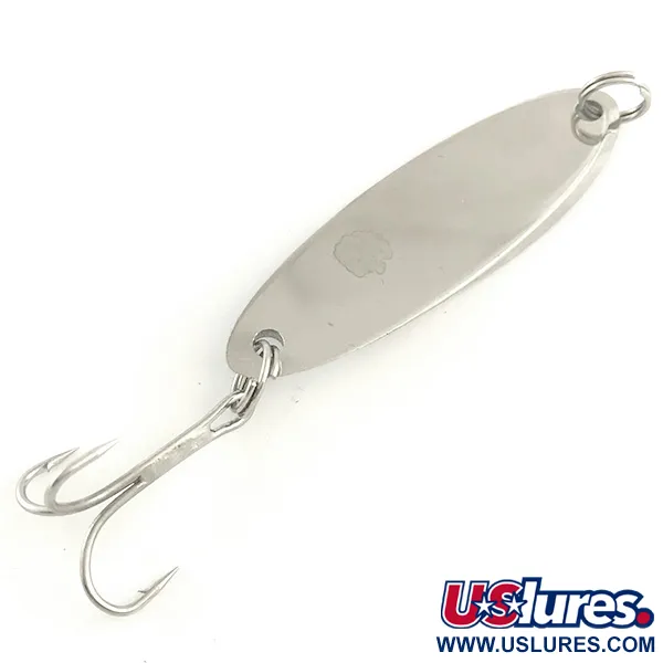 Vintage  Acme Kastmaster ,  Nickel / Blue fishing spoon #6582