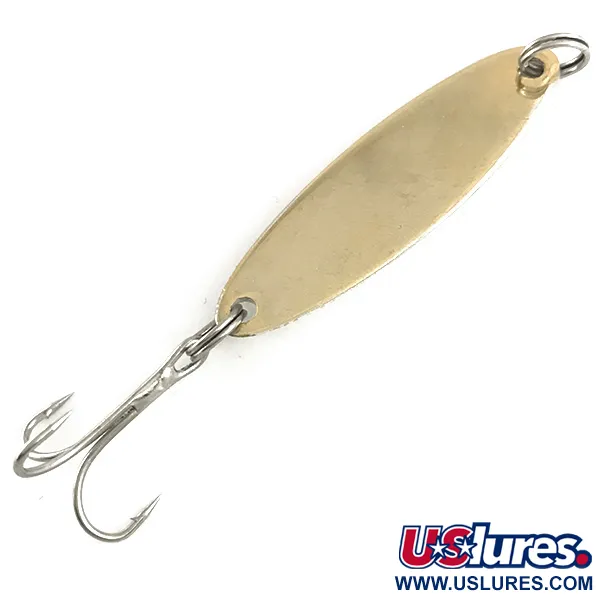 Vintage  Acme Kastmaster , 3/8oz Brown Trout fishing spoon #6583