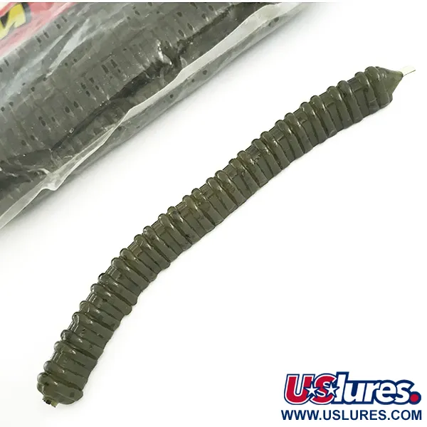   Zoom soft bait (20pcs),  Green fishing #6595