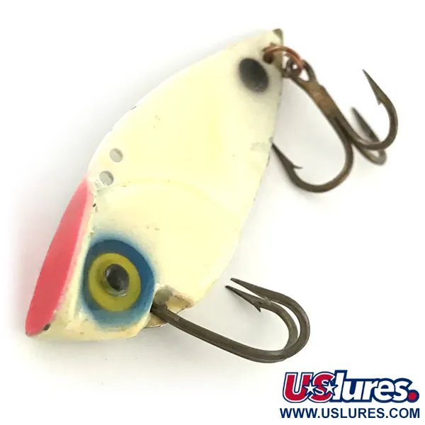 Vintage   Cotton Cordell Gay Blade Blade, 2/5oz White / Red fishing #6609