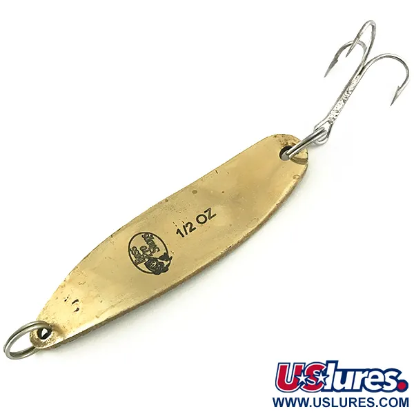 Vintage   Bass Pro Shops Demon Dancer, 1/2oz Brown Trout fishing spoon #6627