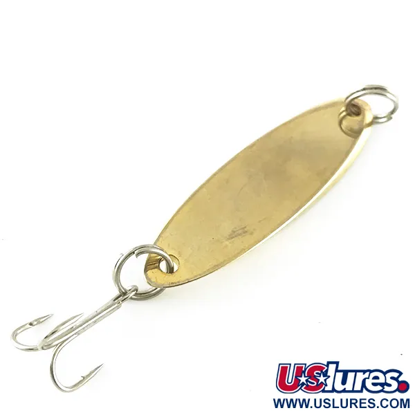 Vintage  Acme Kastmaster , 1/4oz Gold fishing spoon #6696