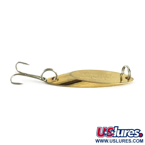 Vintage  Acme Kastmaster , 1/4oz Gold fishing spoon #6696
