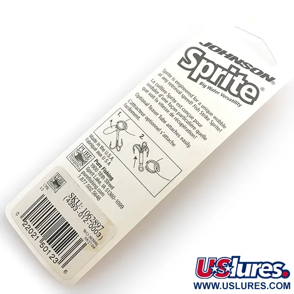   Johnson Sprite, 1/2oz Copper fishing spoon #6733