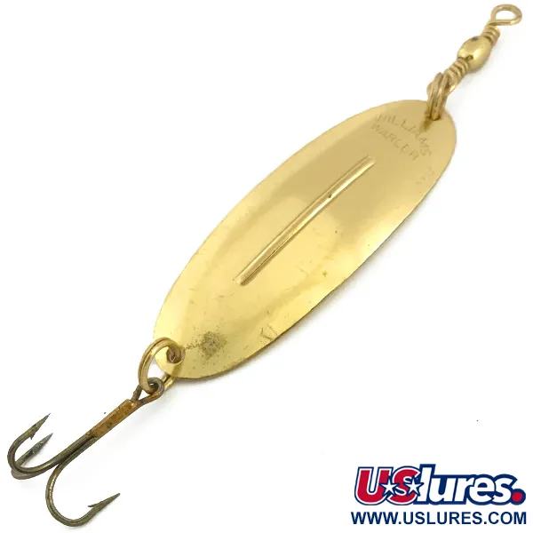 Vintage   Williams Wabler W60, 3/4oz Gold fishing spoon #6775