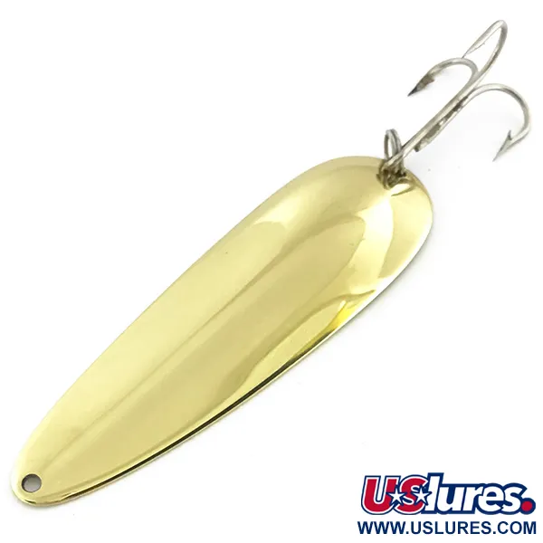 Vintage  Eppinger Dardevle, 1oz Gold fishing spoon #6802