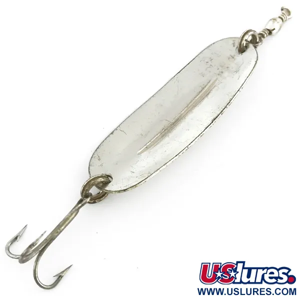 Vintage   Williams Wabler W40, 1/4oz Silver / Silver Plated fishing spoon #6805