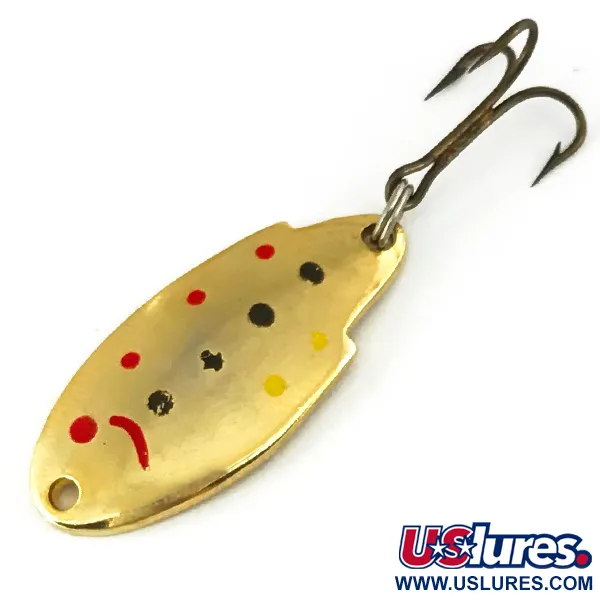 Vintage   Acme Thunderbolt, 1/8oz Golden Trout fishing spoon #6826