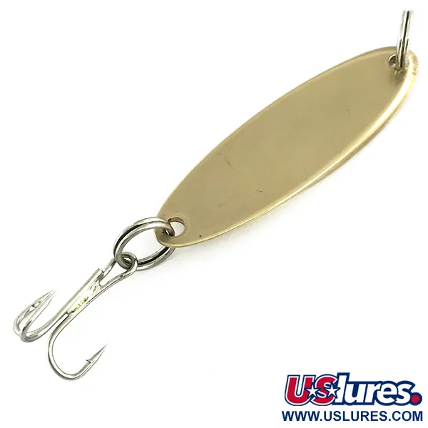 Vintage  Acme Kastmaster , 1/4oz Brass fishing spoon #6840