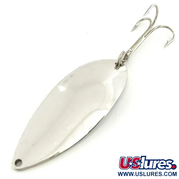 Vintage   Mister Twister Shelby Sportfisher, 3/4oz Nickel fishing spoon #6921