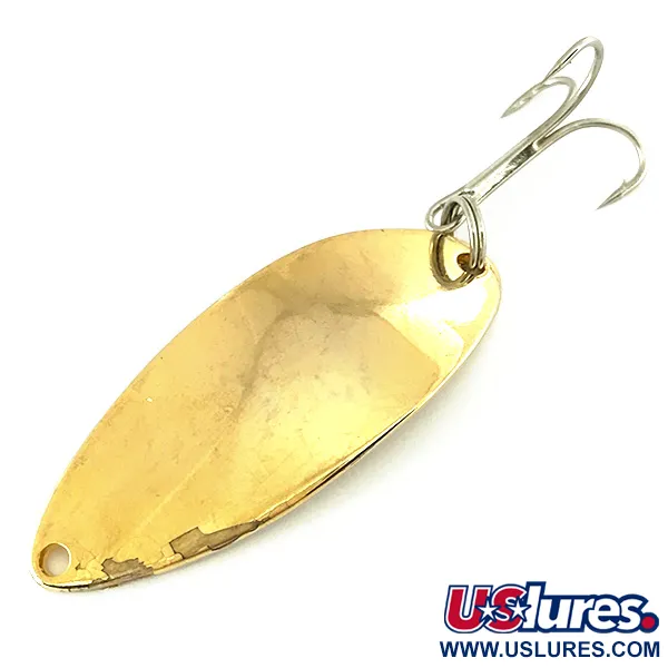 Vintage   Acme Little Cleo, 2/5oz Gold fishing spoon #6991