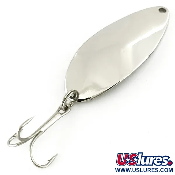 Vintage  Seneca Little Cleo (Hula Girl), 1/2oz Nickel fishing spoon #6997