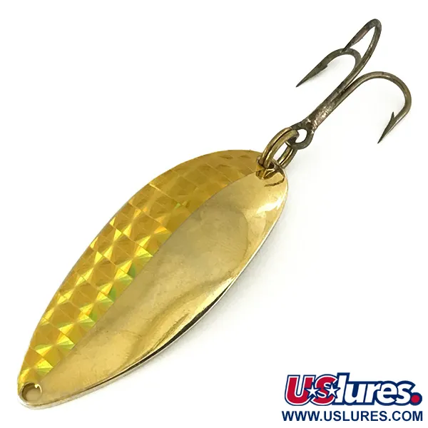 Vintage  Seneca Little Cleo (Hula Girl), 3/4oz Gold fishing spoon #7001