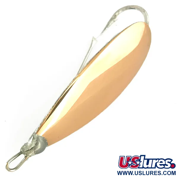 Vintage   Weedless Johnson Silver Minnow, 1/3oz Gold / Silver fishing spoon #7017