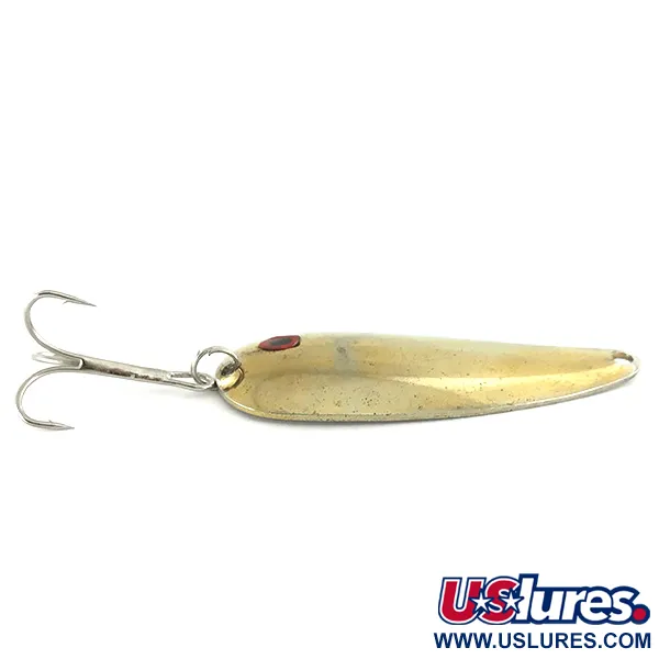 Vintage   Worth Spoon, 3/5oz Gold fishing spoon #7072
